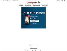 Tablet Screenshot of mrpmobile.com